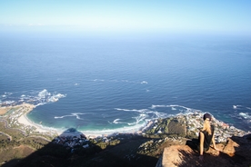 海岸风景摄影图