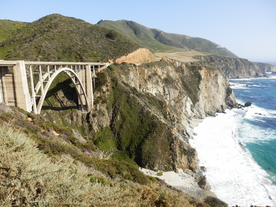 海岸风景摄影图
