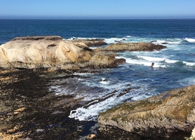 海岸风景摄影图