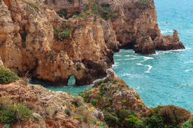 海岸风景摄影图