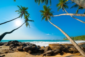 海岸风景摄影图