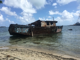 海岸风景摄影图