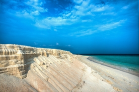 海岸风景摄影图