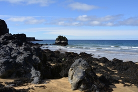 海岸风景摄影图