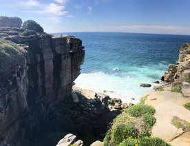 海岸风景摄影图