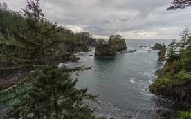 海岸风景摄影图