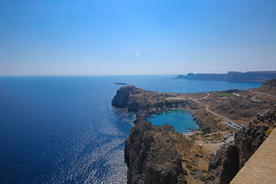 海岸风景摄影图