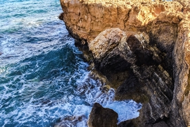 海岸风景摄影图