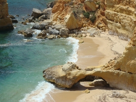 海岸风景摄影图