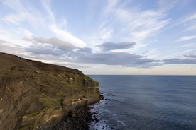 海岸风景摄影图