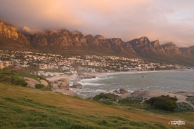 海岸风景摄影图