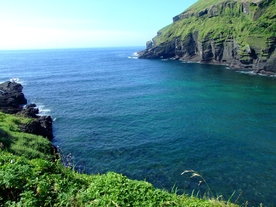 海岸风景摄影图