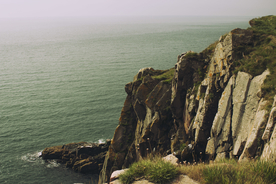海岸风景摄影图