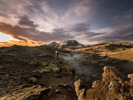 海岸风景摄影图