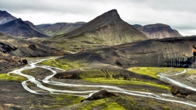 海岸风景摄影图