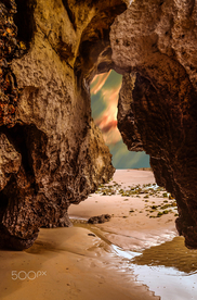 海岸风景摄影图