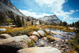 海岸风景摄影图