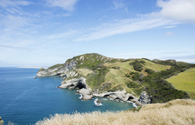 海岸风景摄影图