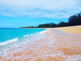 海岸风景摄影图