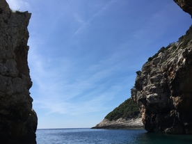 海岸风景摄影图