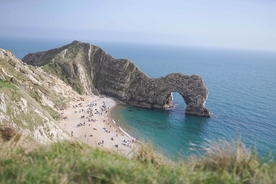 海岸风景摄影图