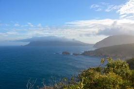 海岸风景摄影图