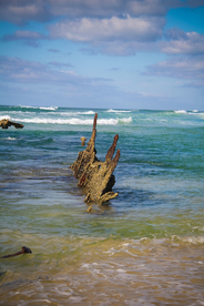 海岸风景摄影图