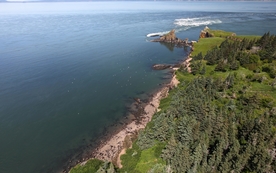 海岸风景摄影图