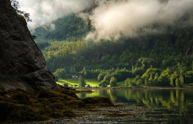 海岸风景摄影图