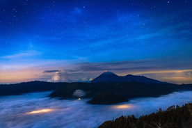 海岸风景摄影图