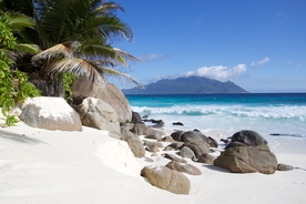 海岸风景摄影图