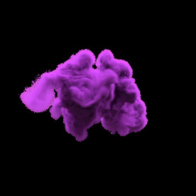 紫色烟雾 绚丽烟雾 墨 墨汁