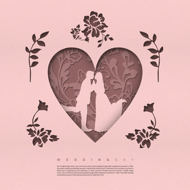 卡通情侣头像图片