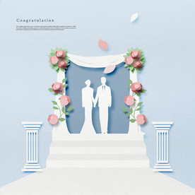 卡通情侣头像图片