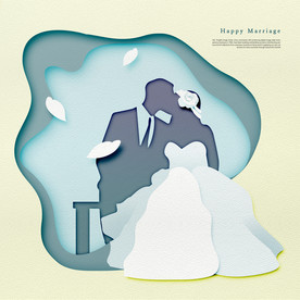 卡通情侣头像图片