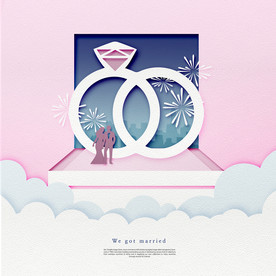 卡通情侣头像图片