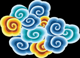 国潮祥云设计图片