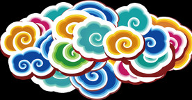 国潮祥云设计图片