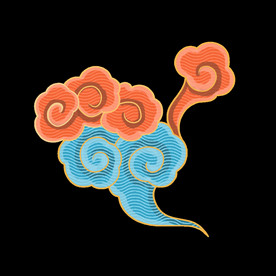 国潮祥云设计图片