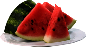 西瓜元素图片