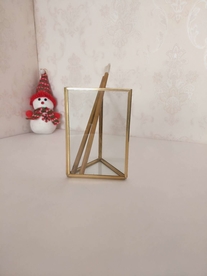 几何多边形玻璃花房摆件实拍图