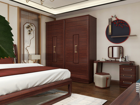 新中式卧室