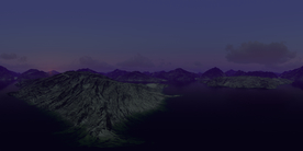 辽阔天空风景贴图