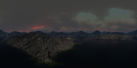 辽阔天空风景贴图