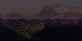 辽阔天空风景贴图