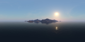 辽阔天空风景贴图