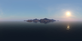 辽阔天空风景贴图