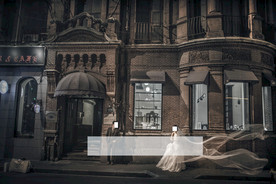 婚纱照 HDR 复古色调 调色