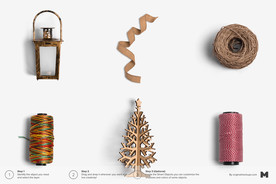 温馨圣诞插画背景装饰海报图片