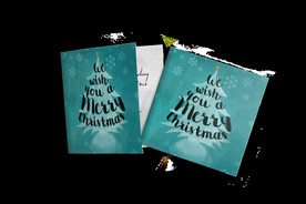 温馨圣诞插画背景装饰海报图片